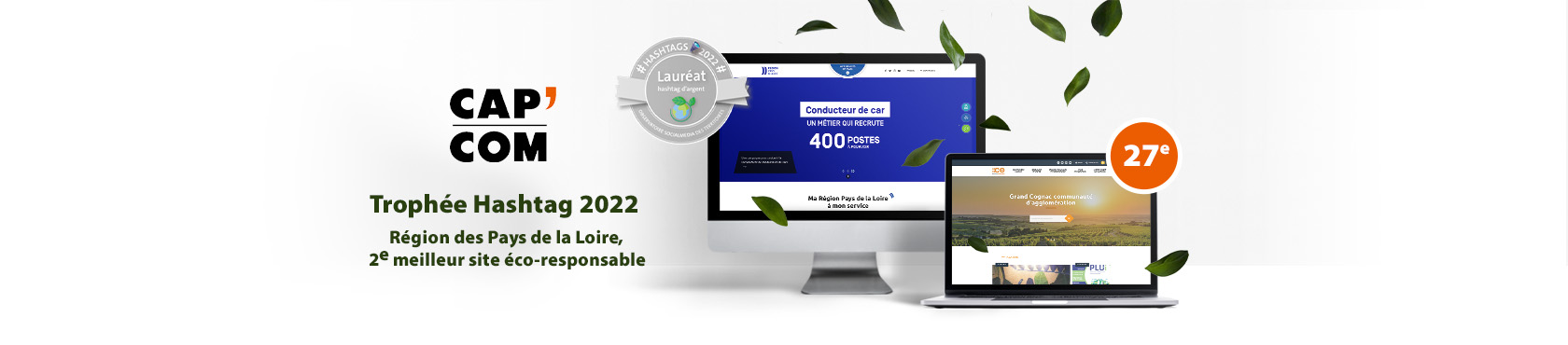 Actualité // Des sites RC2C primés responsiweb