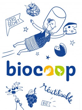 Biocoop // Concept contenants durables et réutilisables
