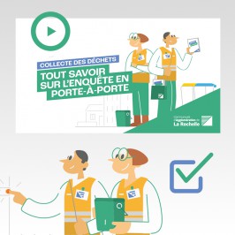 Agglomération de La Rochelle // Enquête déchets
