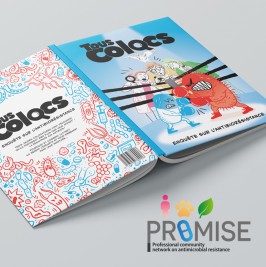 CHU de Bordeaux // Bande dessinée pédagogique sur l'antibiorésistance