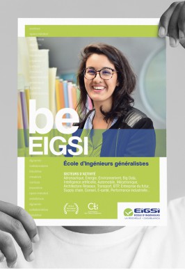 Ecole d'ingénieurs EIGSI // Brochure et éditions