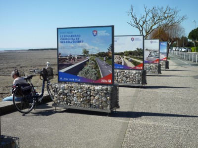 Exposition extérieure à Port Neuf