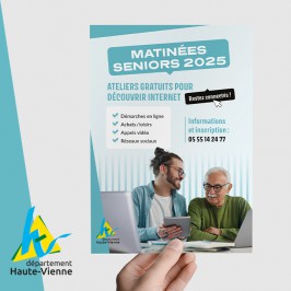 Département de la Haute-Vienne // Campagne "Matinées Seniors"