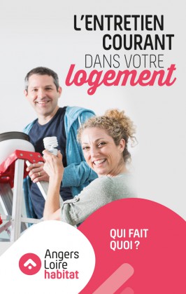ANGERS LOIRE HABITAT // Flyer entretien du logement