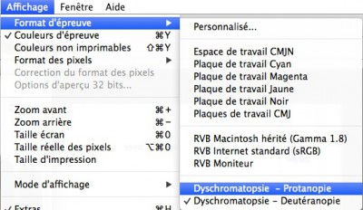 photoshop daltonisme accessibilite