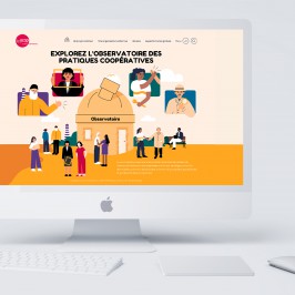 Confédération Générale des SCOP // Site web “Observatoire des Pratiques Coopératives“