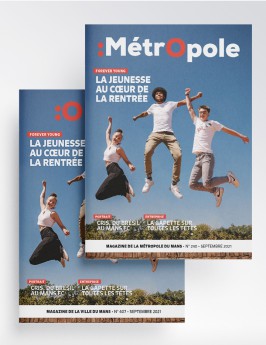 Le Mans Métropole // Magazine externe