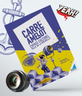 Ville de La Rochelle - Carré Amelot  // Création graphique saison 2018-19